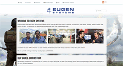 Desktop Screenshot of eugensystems.com